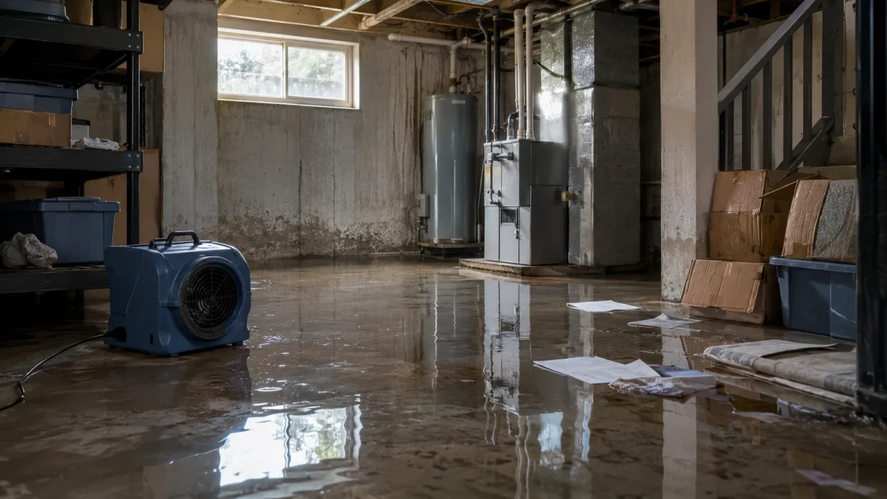 First Hour After a Basement Flood: Do These 5 Things