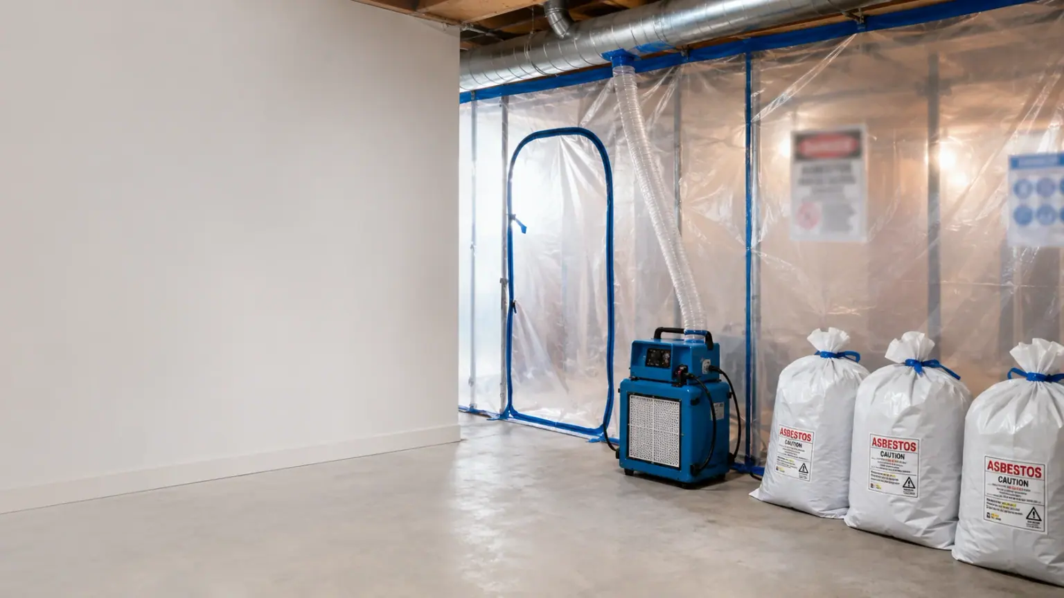 Asbestos Abatement Nobleton restoration equipment and project planning