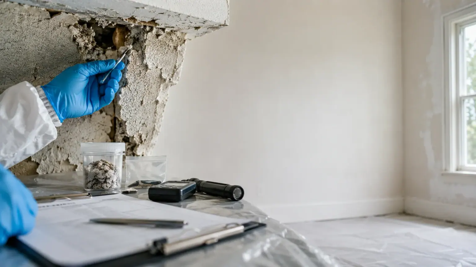 Asbestos Abatement Nobleton damage documentation and insurance claim support