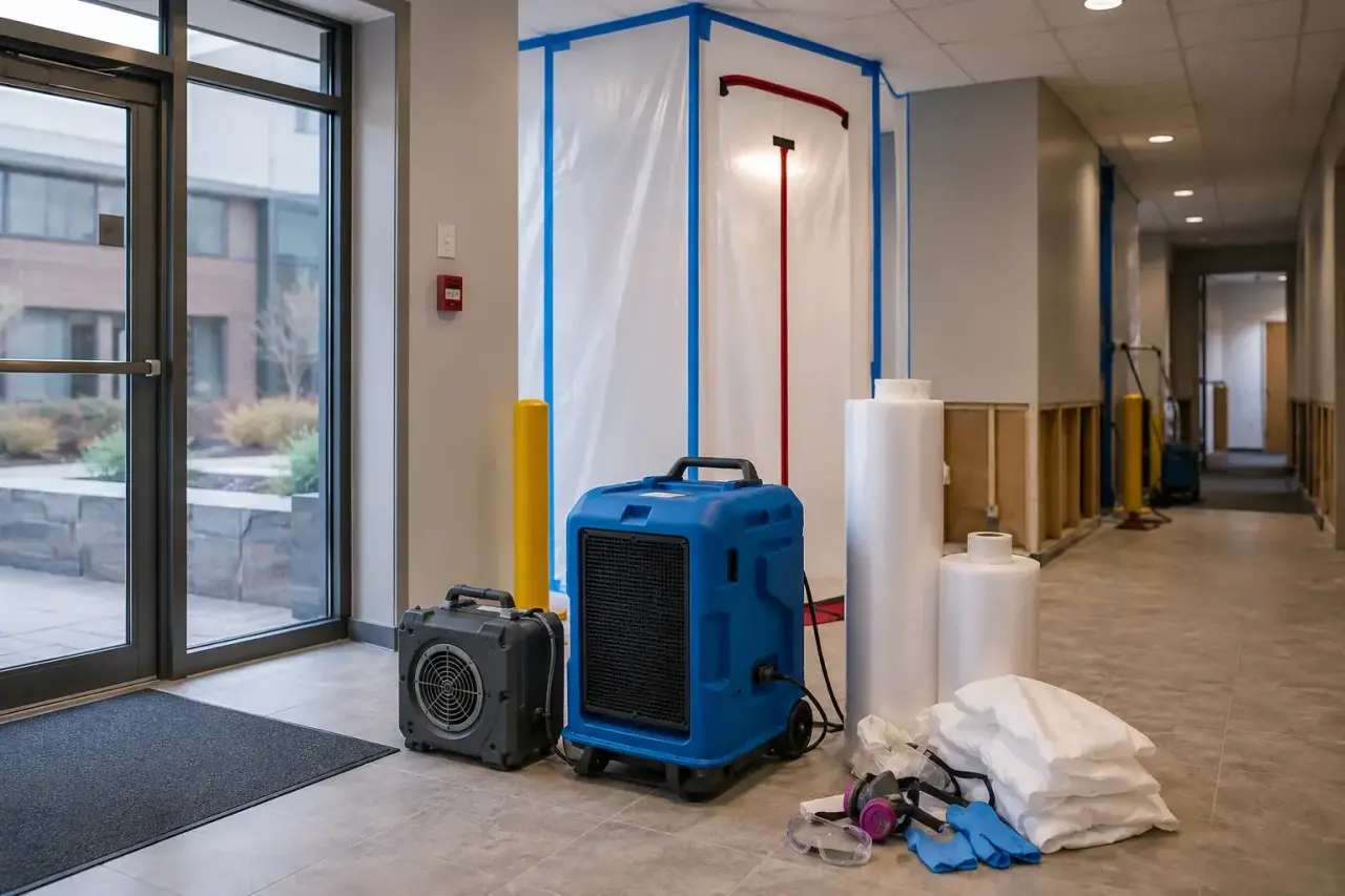 Commercial Mold Remediation Vaughan repairs and reconstruction