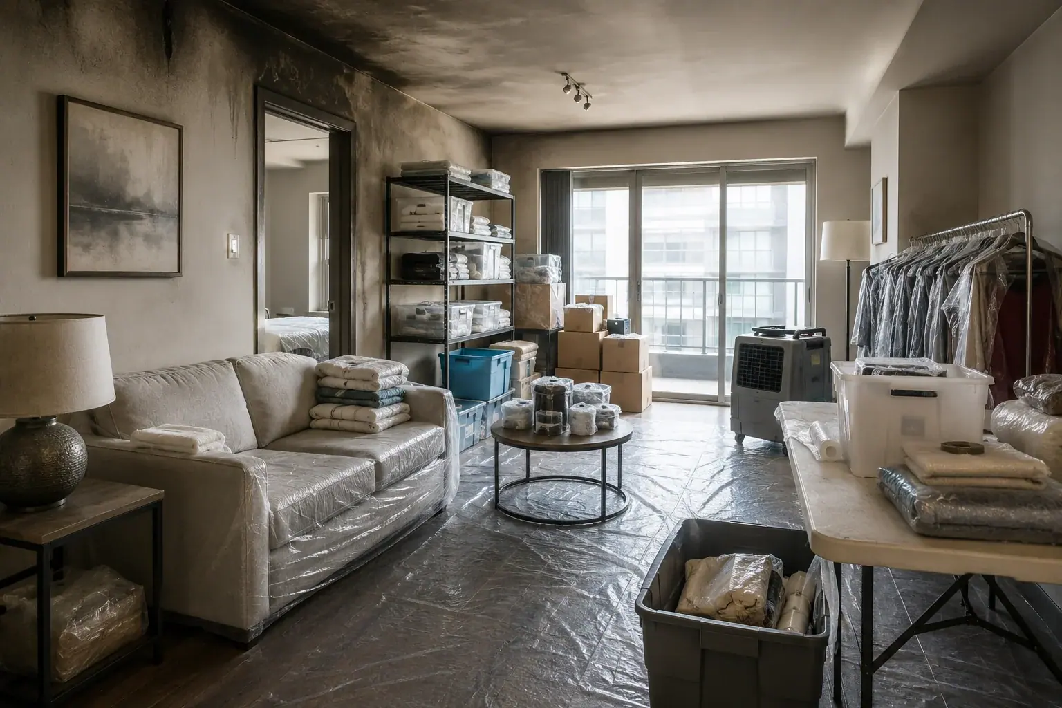 contents restoration service planning and restoration scope review