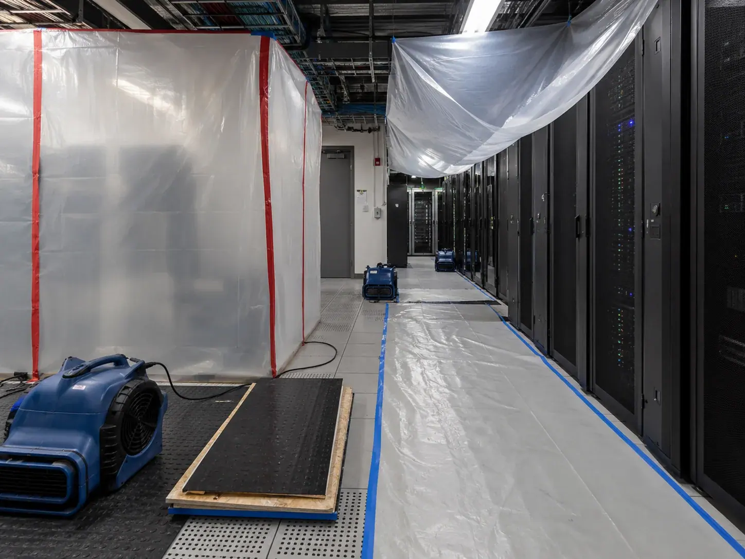 Data Center Restoration Maple