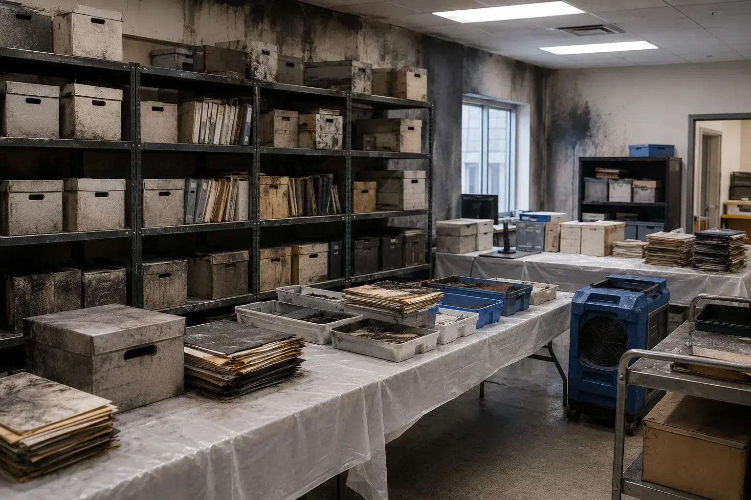 Document and Media Recovery Maple inspection and documentation