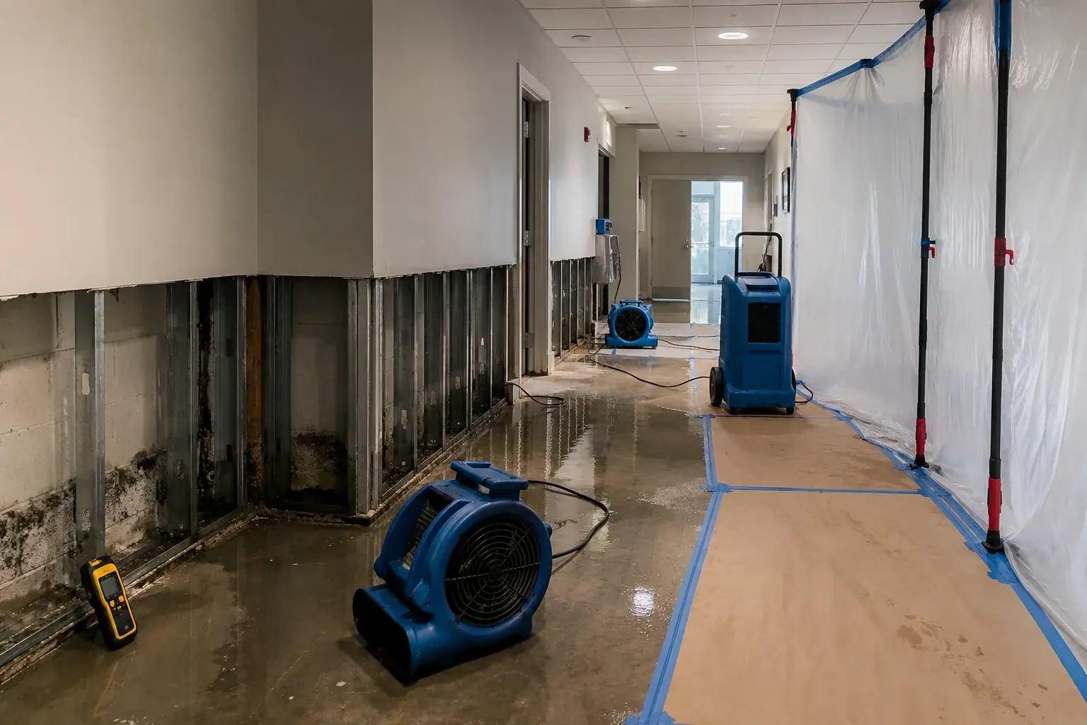 Emergency Containment Services Maple inspection and documentation