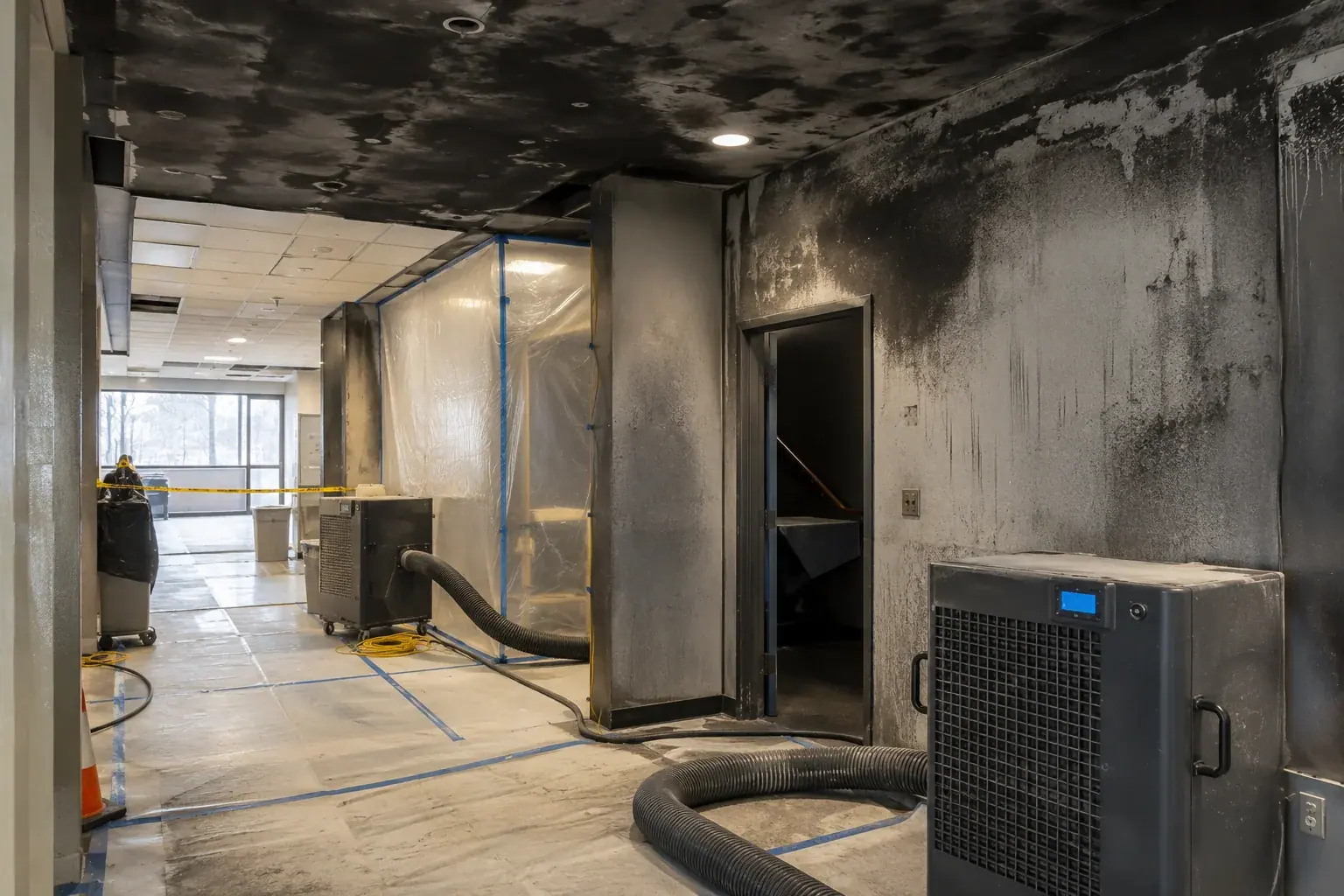 Facility Restoration Maple inspection and documentation