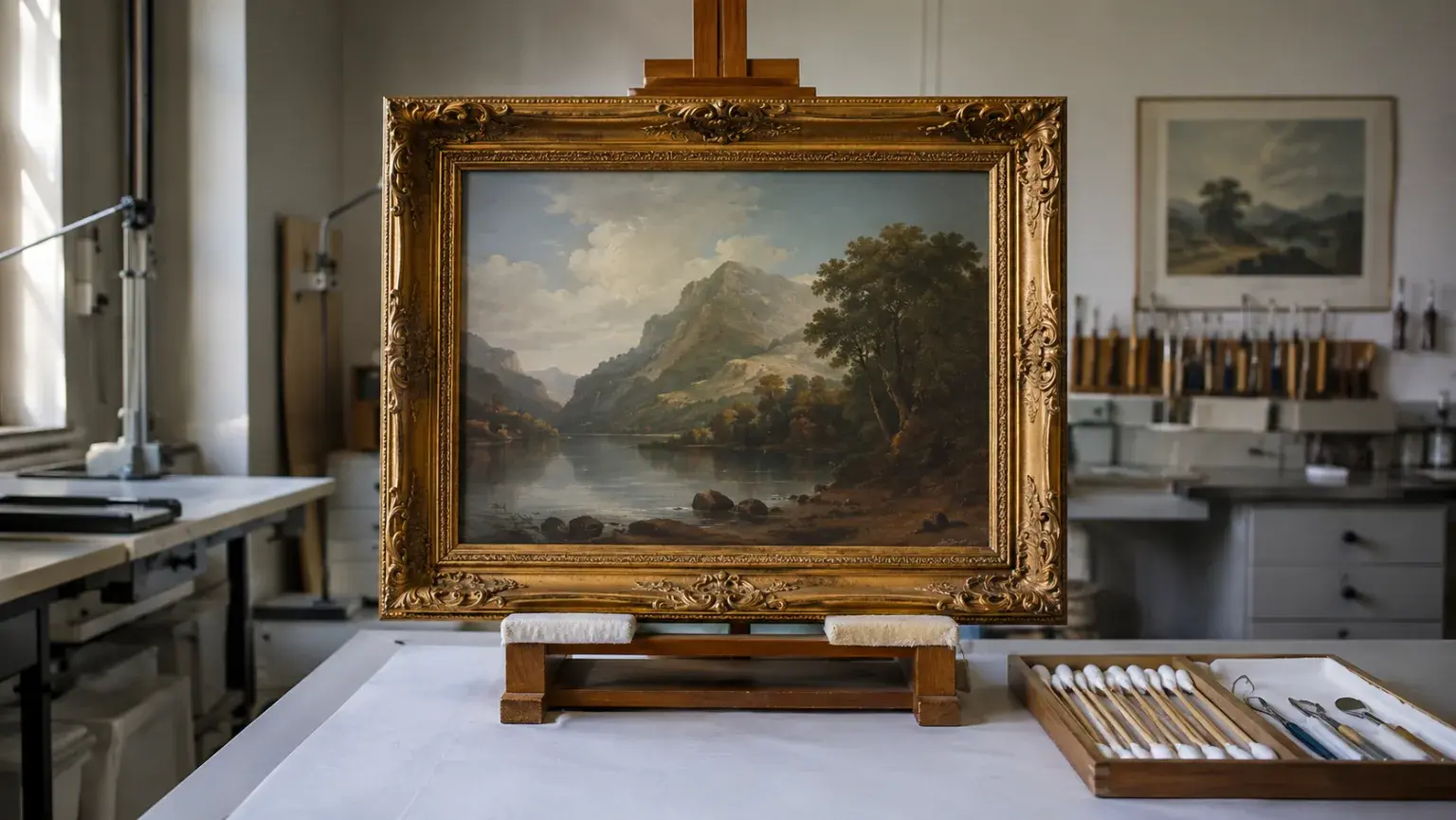 Fine Art and Specialty Contents Restoration Aurora professional restoration jobsite
