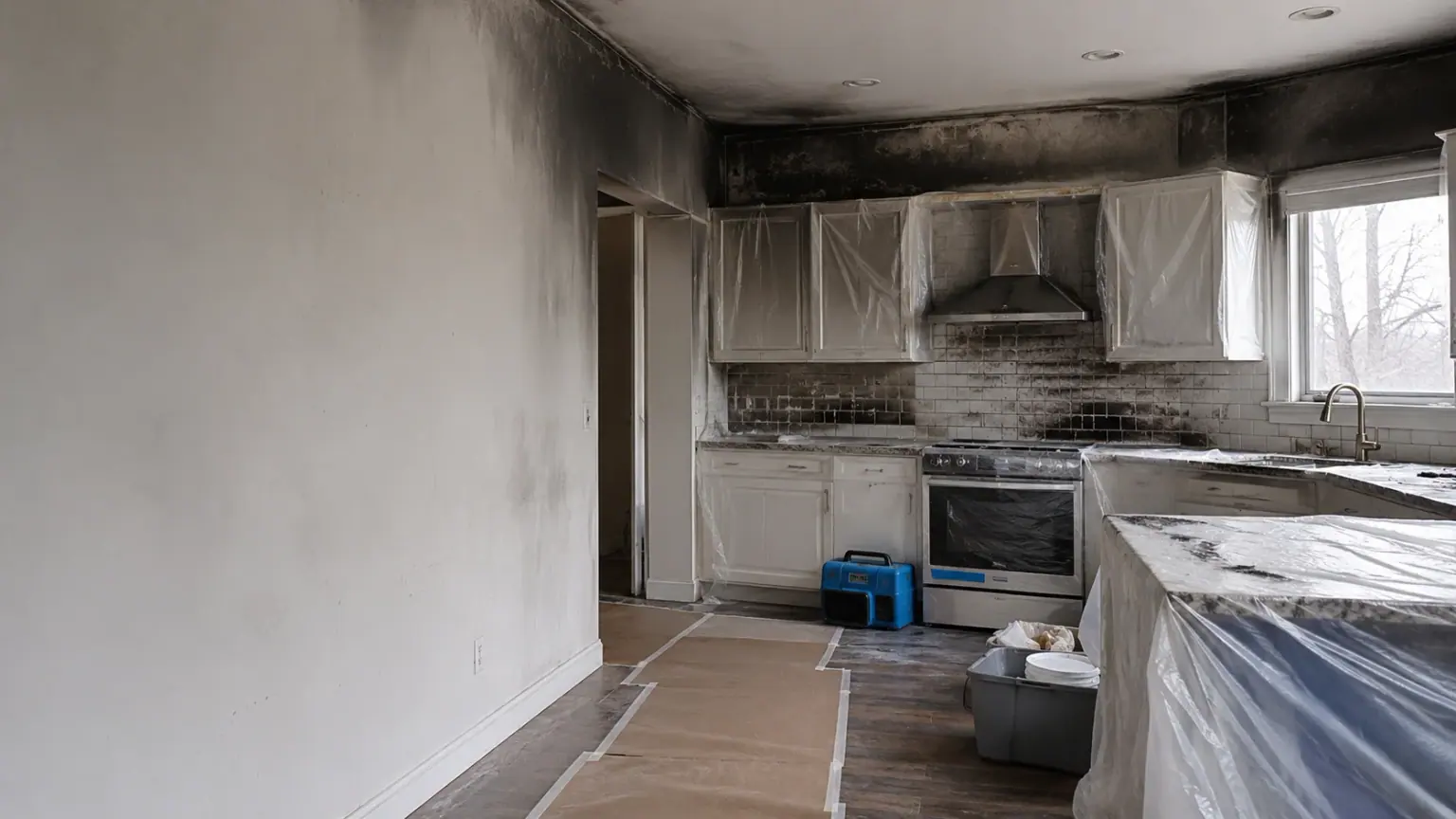 Smoke Damage Restoration Maple damage documentation and insurance claim support
