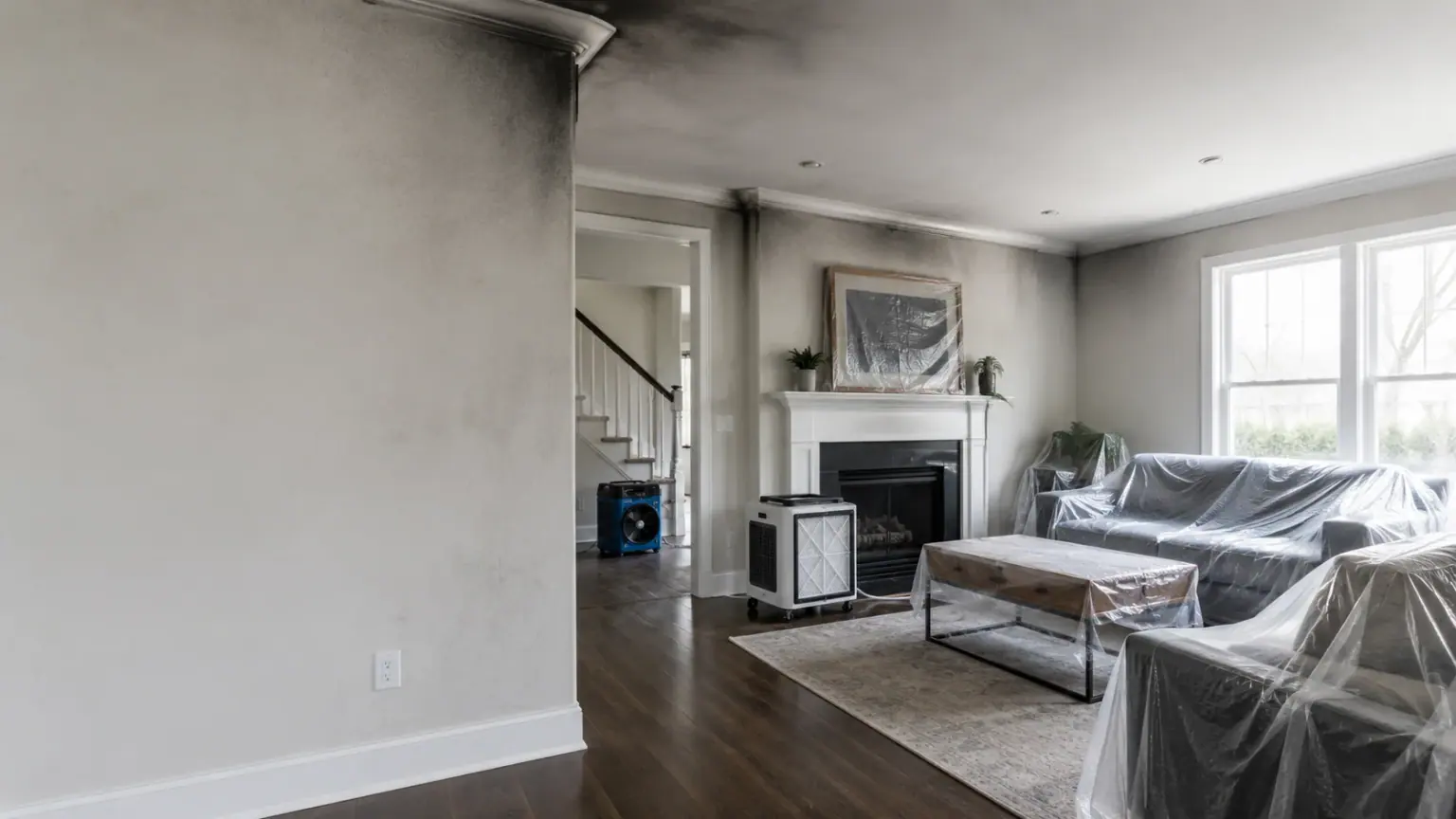 Smoke Damage Restoration Maple