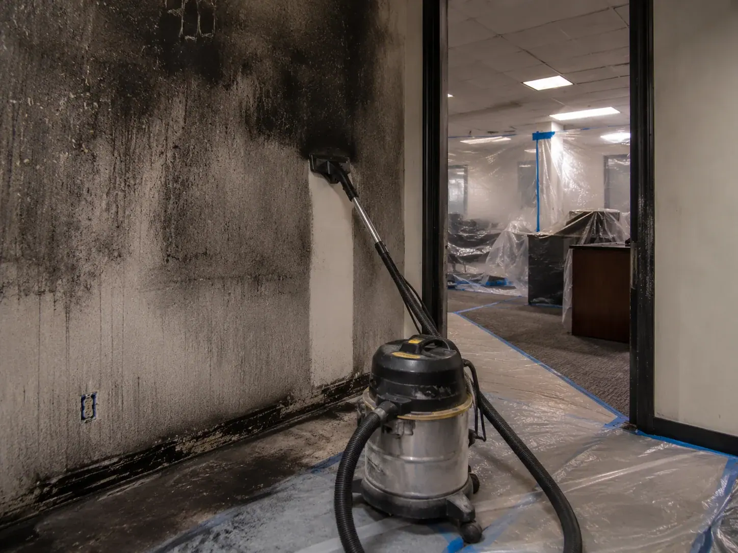 Fire Damage Restoration Maple