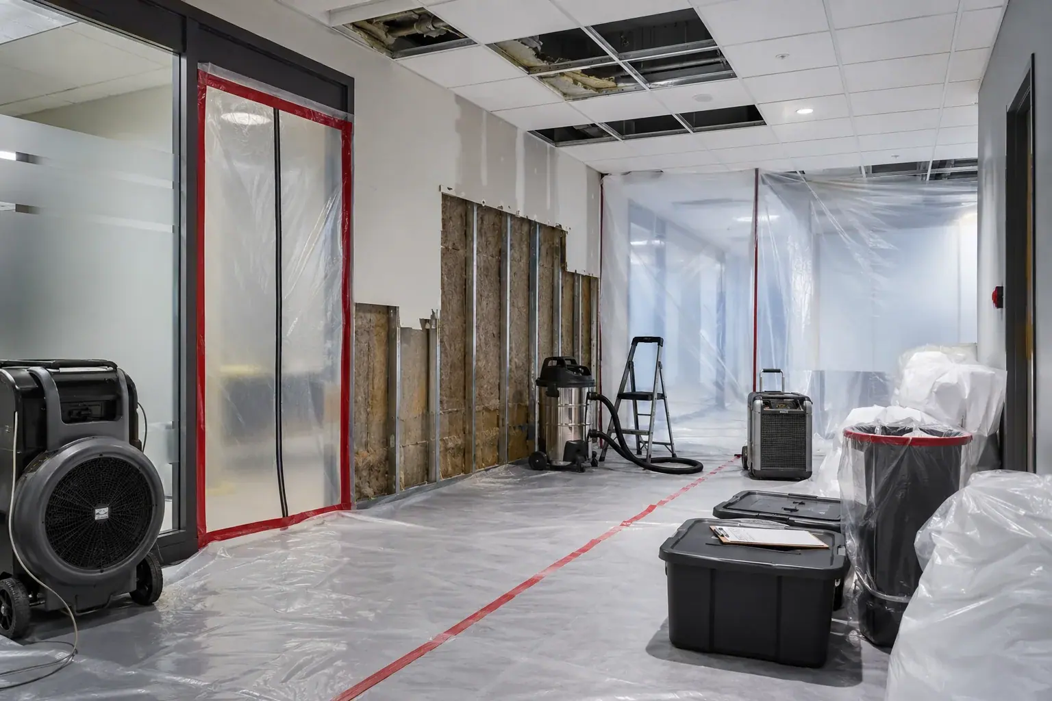 hazmat remediation service planning and restoration scope review