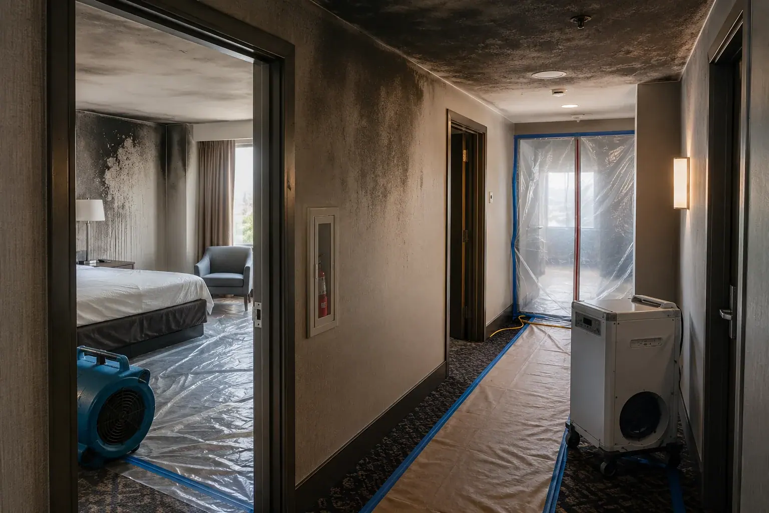 Hotel Restoration Nobleton inspection and documentation