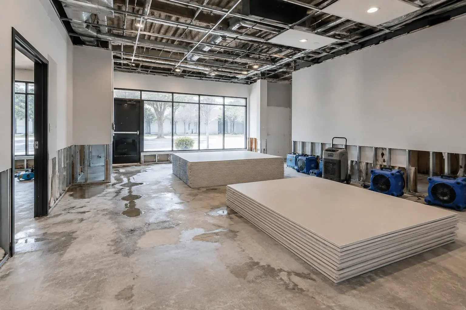impact damage restoration service planning and restoration scope review