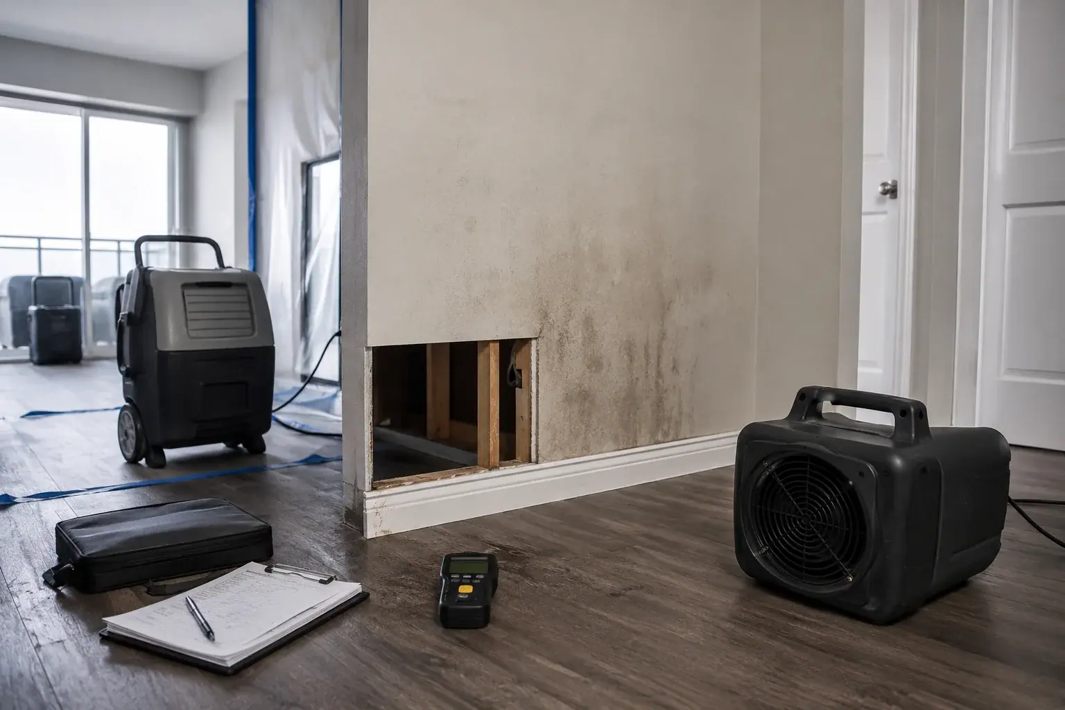 Indoor Air Quality Testing inspection and documentation