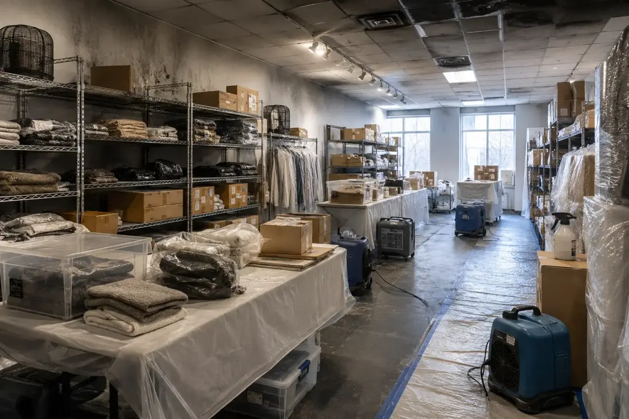 Salvage and Documentation Are the Same Job for Inventory Damage Restoration Acton