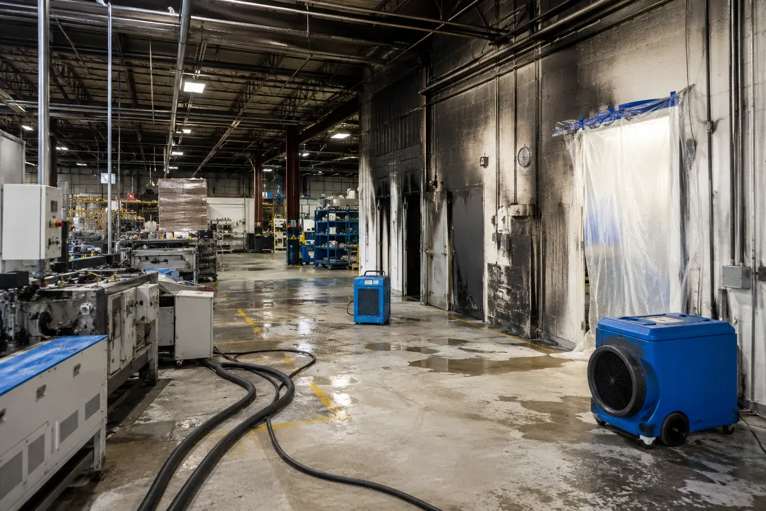 Manufacturing Facility Restoration Markham inspection and documentation