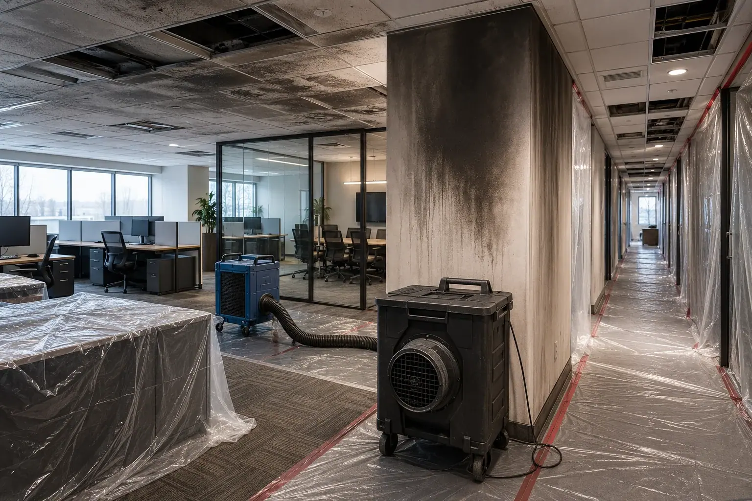 Office Restoration Nobleton inspection and documentation
