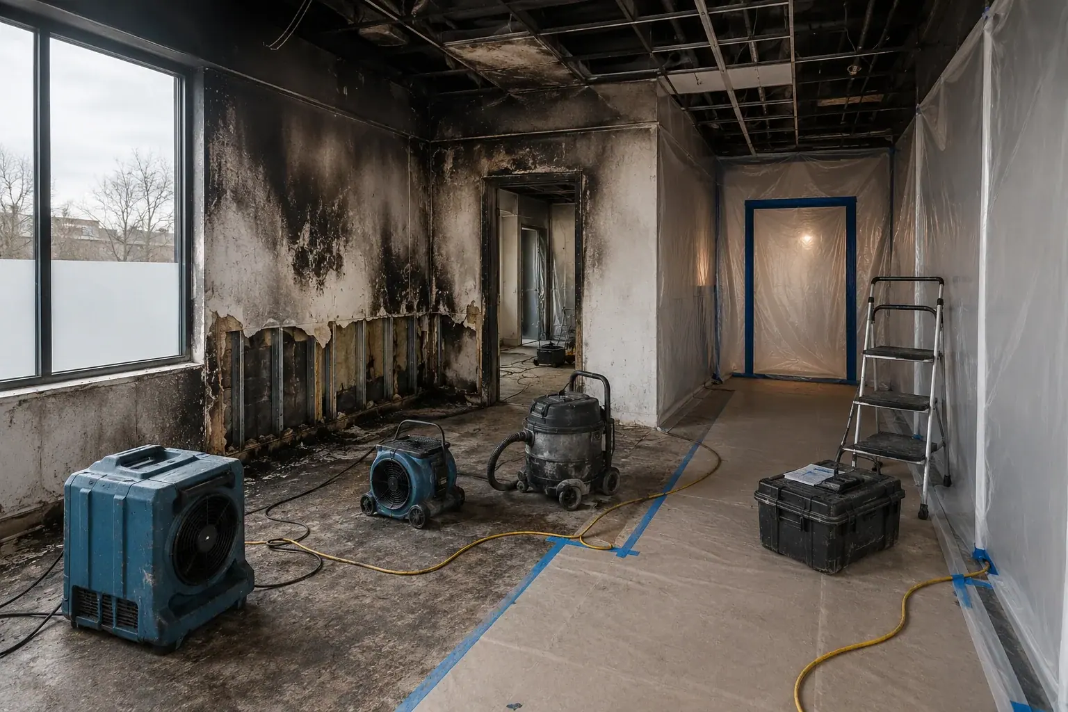 Post-Fire Reconstruction inspection and documentation