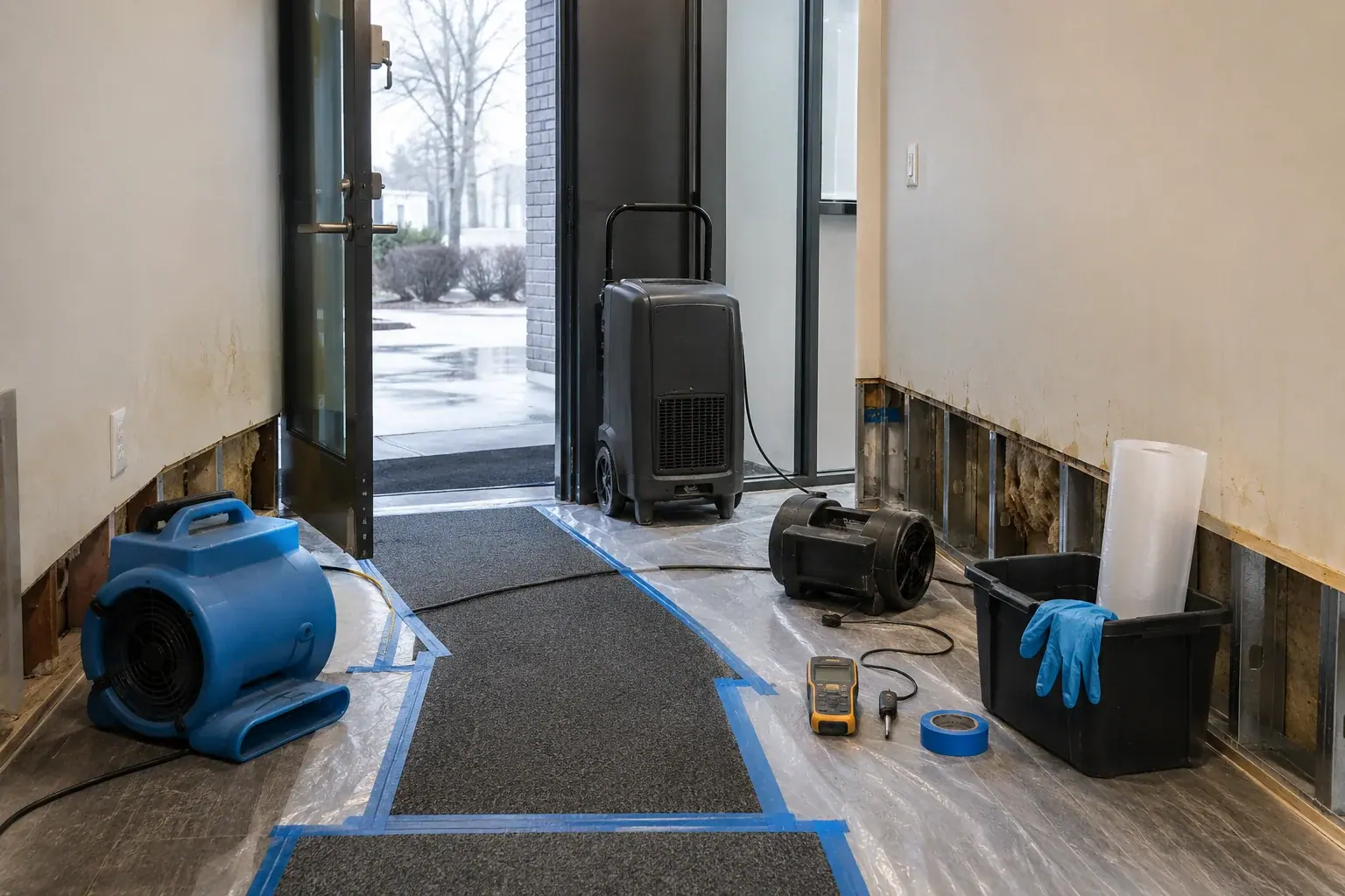 Post-Flood Reconstruction Maple inspection and documentation
