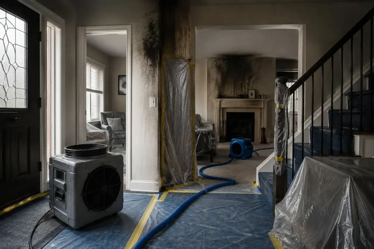 Residential Fire Damage Restoration Schomberg repairs and reconstruction