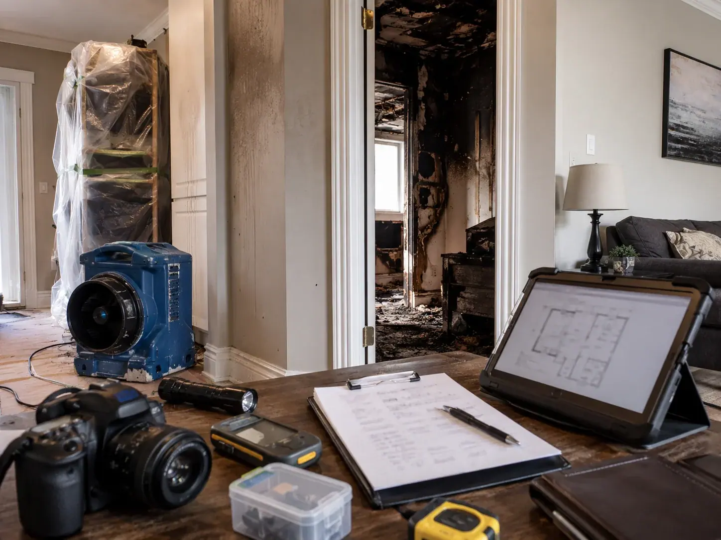 Documentation for Insurance and Restoration Planning