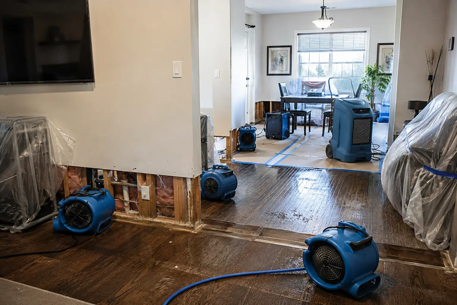 Residential Flood Damage Restoration Nobleton inspection and documentation
