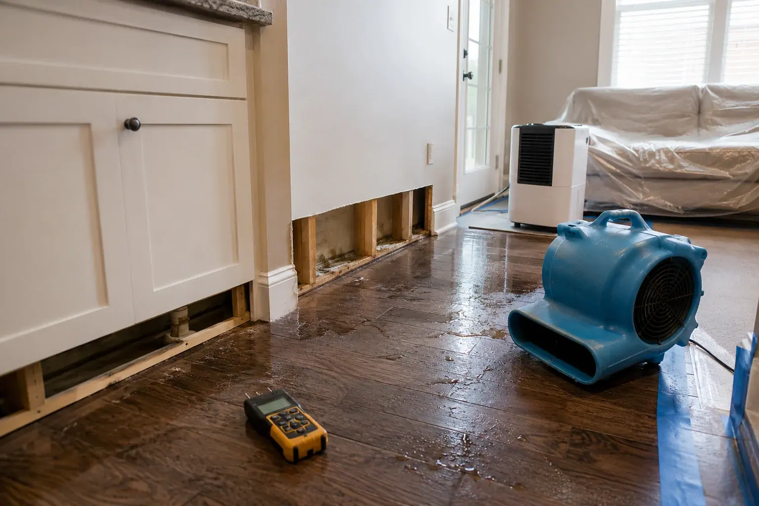 Residential Water Damage Restoration Nobleton restoration equipment and project planning