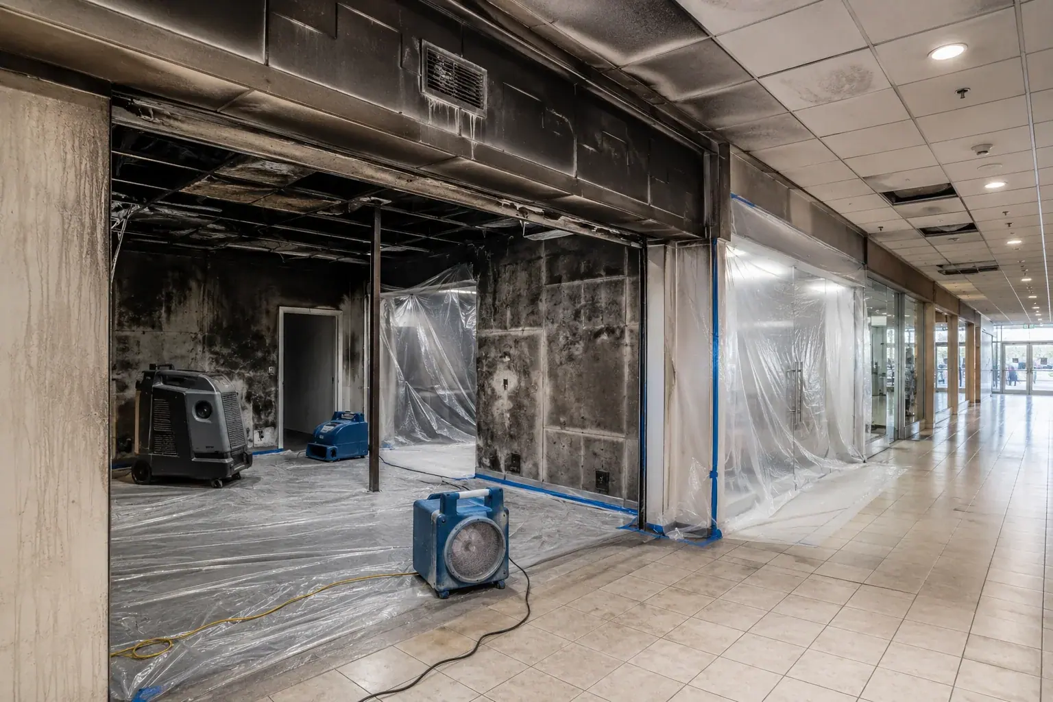 Retail Plaza Restoration Nobleton inspection and documentation