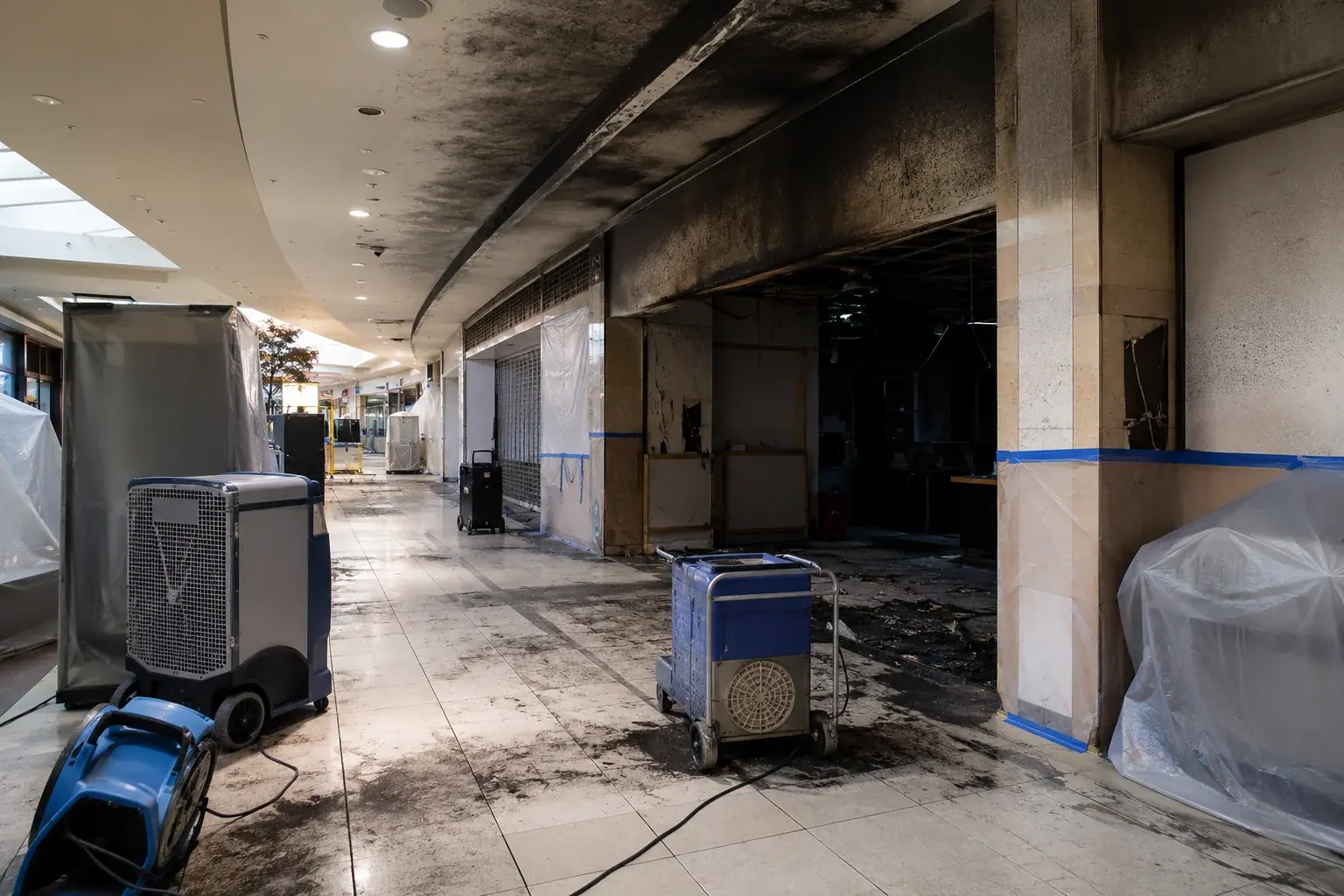 Shopping Mall Restoration Nobleton inspection and documentation
