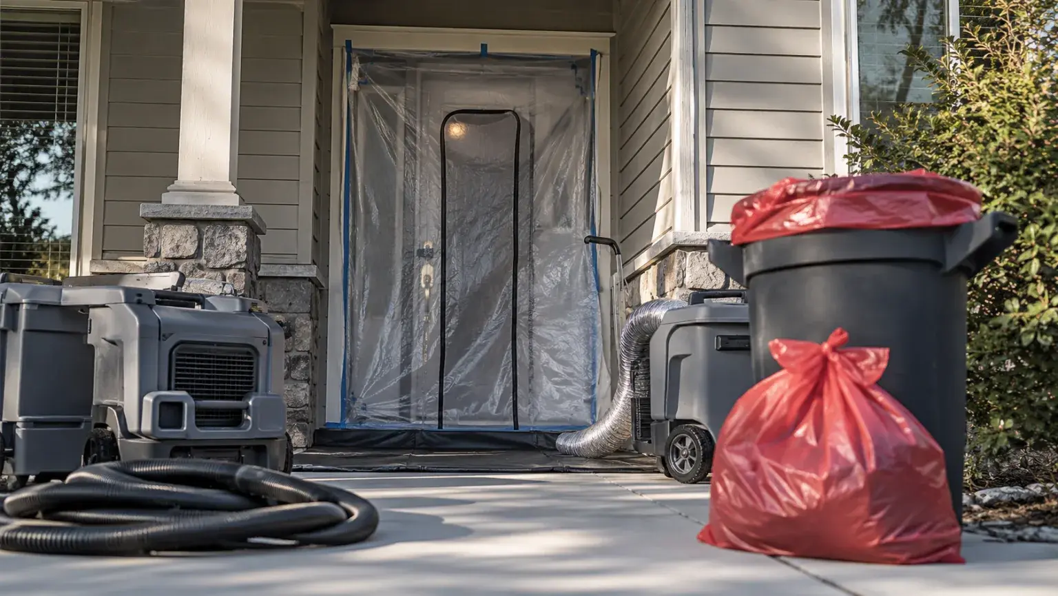 Trauma Scene Cleanup Bolton professional restoration jobsite