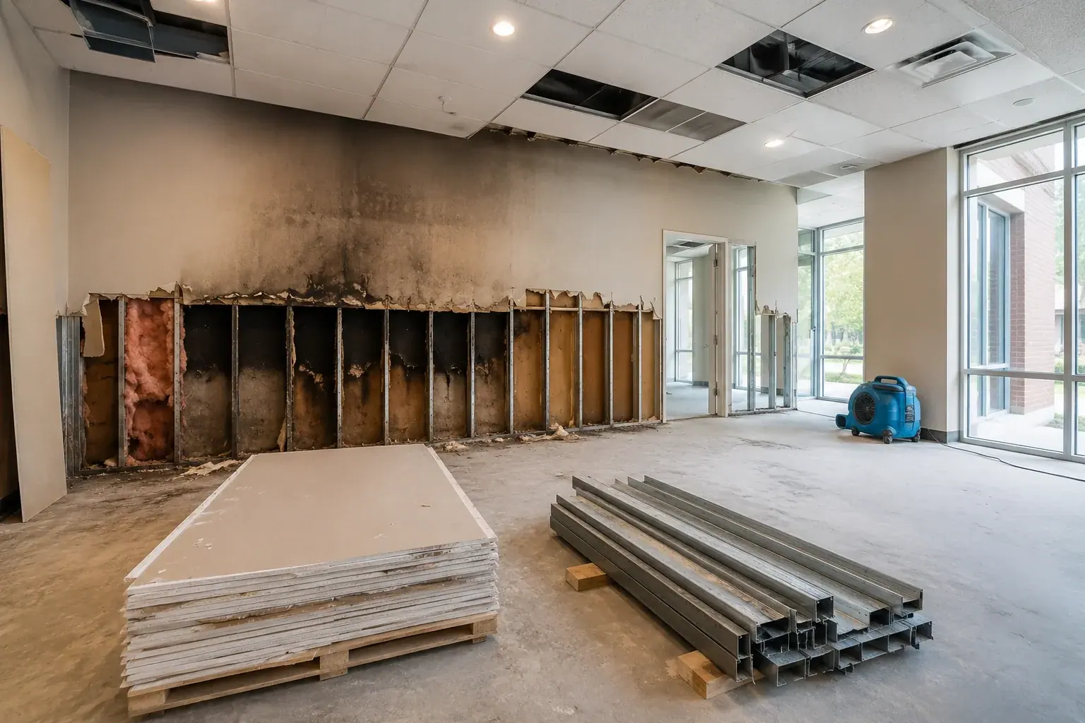 vandalism restoration service planning and restoration scope review