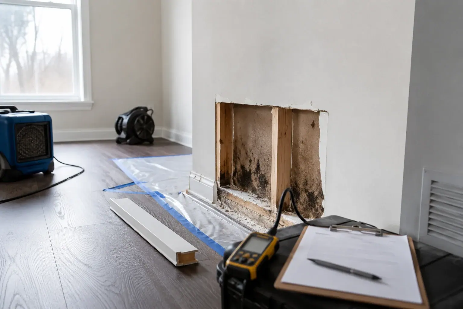VOC Testing Acton inspection and documentation